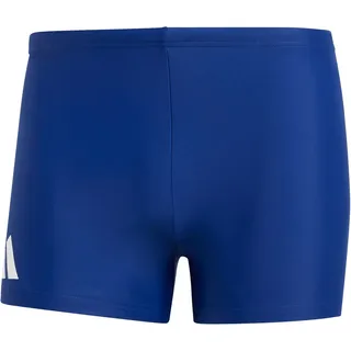 adidas Solid Boxer-Badehose Dark Blue / White S