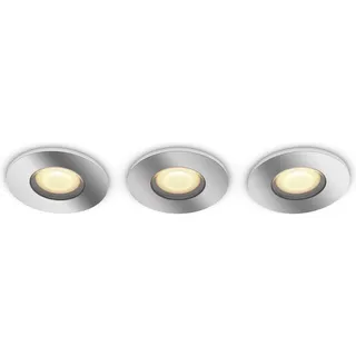 Philips Hue, Einbauleuchte, Adore Basis BT (GU10, Aluminium, Metall)
