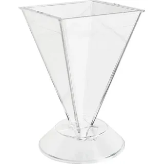 Stellwag Modellierwerkzeug Kerzengießform Pyramide, 6 cm x 9 cm weiß