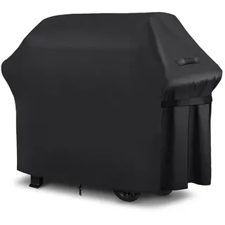 DOBIGER Grillabdeckung Wetterfest Oxford 210D, Grillabdeckung Universal, Grill Abdeckung LKW Plane, Grill Abdeckung Reißfest, UV (147x61x117 cm)