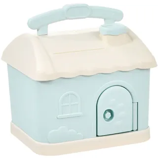 Spardose In Form Eines Cartoon-hauses Mit 3d-aufklebern – Diy-spardose Für Kinder Und Erwachsene, Geschenkidee Zum Sparen Von Münzen Und Scheinen