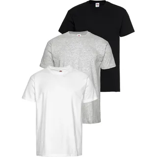 FRUIT OF THE LOOM T-Shirt schwarz L
