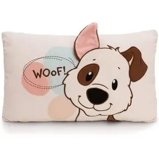 NICI Kissen Hund 43 x 25 cm Braun