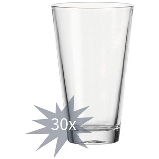 LEONARDO Glas CIAO Trinkgläser 200 ml 30er Set, Glas weiß