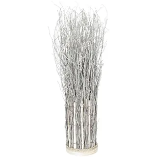 creedwood Raumteiler, Weiß, Naturmaterialien, 35x71x35 cm, Wohnzimmer, Raumteiler | Paravents, Paravents