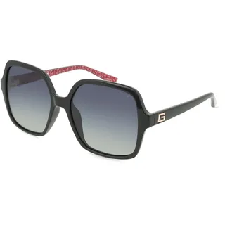 GUESS Gu7921 Damen-sonnenbrille Shiny Black / Smoke Polarized One Size