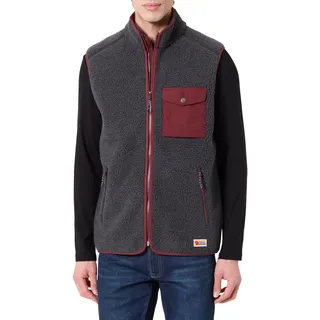 Fjällräven Vardag Pile Dark Grey/Maroon M