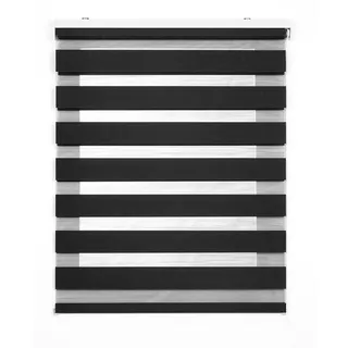 STORESDECO Doppelrollo 180 x 180 cm grau