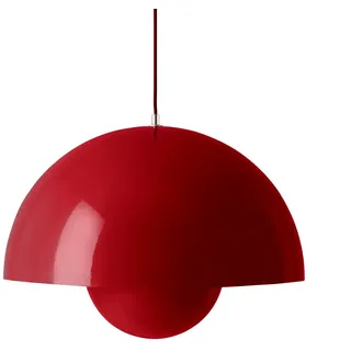 &Tradition - FlowerPot Pendelleuchte VP2, zinnoberrot