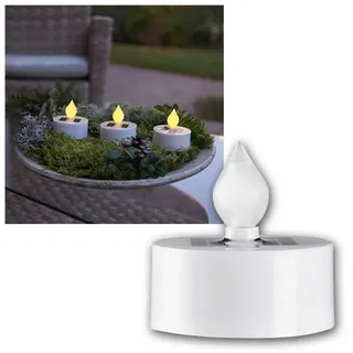 Star Trading Best Season Solar-Teelichte 5,5 cm 3 St. weiß