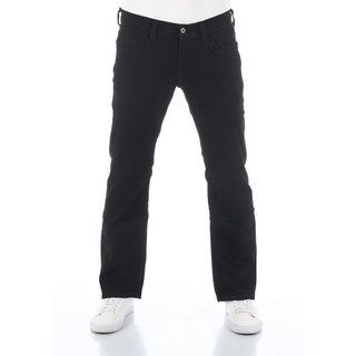 MUSTANG Bootcut-Jeans Oregon Bootcut Jeanshose mit Stretchanteil schwarz 34W / 34L
