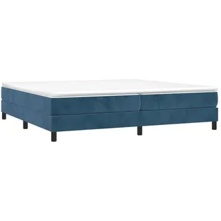 vidaXL Boxspringbettgestell 200 x 200 cm Dunkelblau