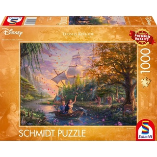 Schmidt Spiele Puzzle Disney, Pocahontas Puzzle 1.000 Teile, Puzzleteile