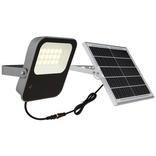 etc-shop Außen-Wandleuchte, Solarleuchte Außenleuchte Solarlampe LED Dimmbar Fernbedienung Außen