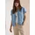 Blusentop Blau M
