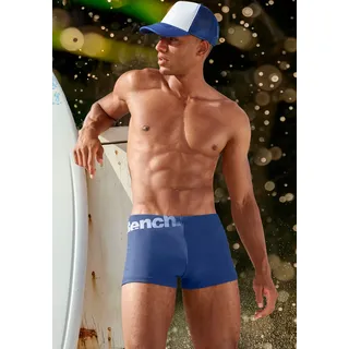 BENCH Badehose Boxer Blau S