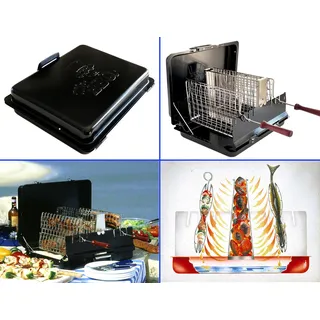 Grill, Picknickgrill, Tischgrill, Mr. BBQ® Koffergrill