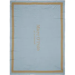 Statement Decke 150 x 200 cm meerblau