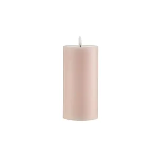HOME STORY LED Kerze   , rosa/pink , Paraffin,Kunststoff , Maße (cm): H: 23  Ø: 10