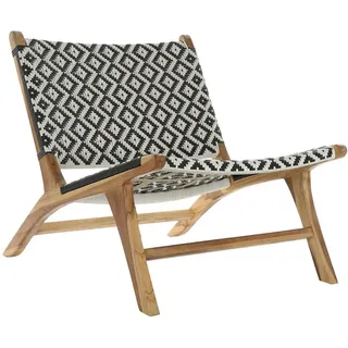 DKD Home Decor Weiß Schwarz PVC 65 x 80 x 68 cm)