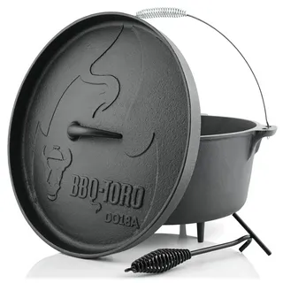 Dutch Oven Do18a, 19,0 L Alpha Gusseisen Kochtopf, Gusstopf - Bbq-toro