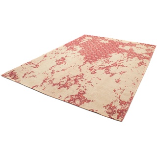 Teppich MORGENLAND "VINTAGE COMET" Teppiche Gr. B/L: 70 cm x 140 cm, 6 mm, 1 St., rot Esszimmerteppiche