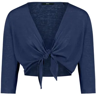 Zero Damen Bolero-Jacke mit 3/4 Arm 42, Sargasso Sea - 42