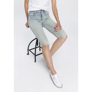 Arizona Caprijeans schmale Passform Blau 34