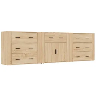 vidaXL Sideboard 33 x 240 x 70 cm Braun