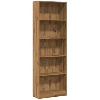 vidaXL Bücherregal 60 x 24 x 176 cm Braun