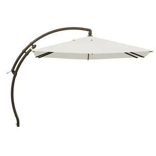 Easy Sun 300x300 cm B064-M04 beige-bronze/braun Sonnenschirm Ampelschirm Sun Garden - Beige