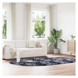 vidaXL NAVARRA Hochflorteppich 300 x 200 cm Dunkelgrau
