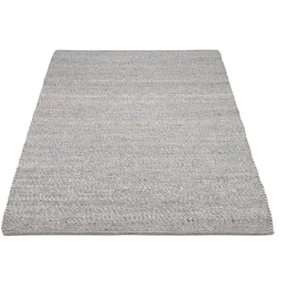 OCI DIE TEPPICHMARKE FAVORIT Wollteppich 90 x 160 cm Grau