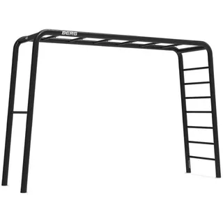 Berg Toys BERG PlayBase Large TL Black »Ultimate-Set« inkl. Nestschaukel, Turnringen, Basketballkorb und Kletterwand