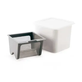 Cuisipro Joghurt- und Frischkäsebereiter in Weiß - (B)13 x (H)12,3 x (T)13 cm