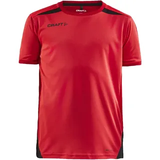 CRAFT Pro Control Impact Trainingsshirt Kinder 430999 - bright red/black 158/164