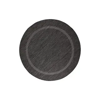 Ayyildiz Teppich RELAX schwarz B/L: ca. 120x120 cm - schwarz
