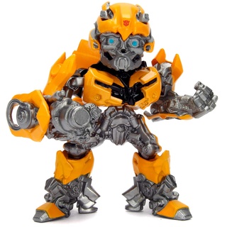 Jada Toys Transformers Bumblebee Figur, 10 cm, Die-Cast, Sammelfigur, gelb, 253111001