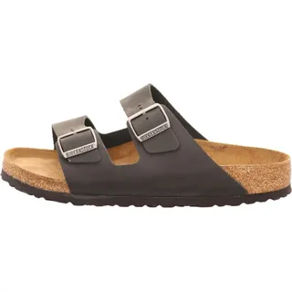 Birkenstock Arizona Weichbettung Naturleder geölt schwarz 39