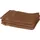 Waschhandschuh 16 x 22 cm braun 3 St.