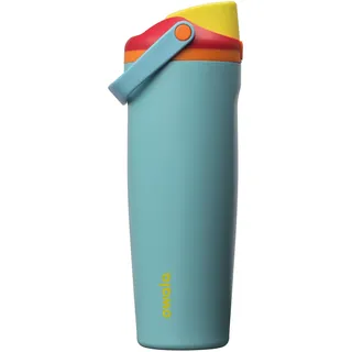 Owala FreeSip Sway Isolierte Edelstahl Trinkflasche mit Strohhalm und 2‐in‐1‐Trinköffnung, 890ml, integriertem Trinkhalm und Bügelgriff, für Reisen und Sport, BPA‐frei, auslaufsicher, Summer Sweetness