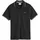 Tipped Piqué Kurzarm-poloshirt Black L
