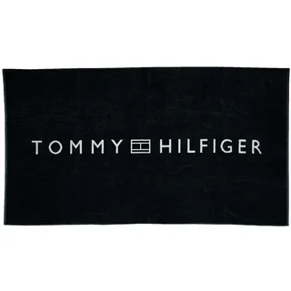 Tommy Hilfiger Strandtuch Spa-Pool-Baumwollschwamm mit Aufdruck cm.180x100 (ca.) Artikel XM0XM02945 Towel, DW5 Desert Sky, UNICA - ONE Size