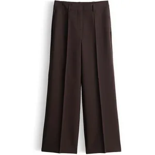Someday Catsby Line Wide Leg Hosen Braun 42