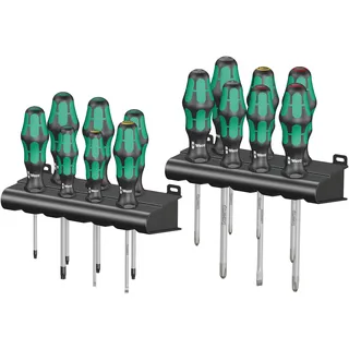 WERA Schraubendreher-Satz Kraftform Big Pack 300 14-teilig