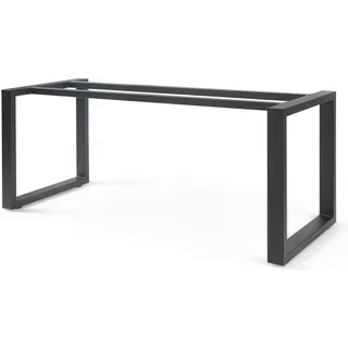 [en.casa] Vestmalu 120 x 70 x 72 cm Schwarz