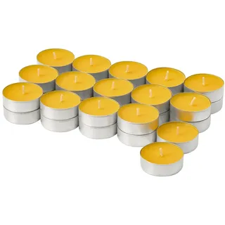 IKEA SVARTOXBÄR Teelicht, duftend Mimose/gelb