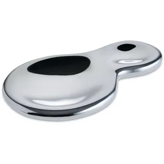 Alessi T-1000 VS03 - Design-Löffelablage, Edelstahl 18/10 | Löffelablage, entworfen von Valerio Sommella, spülmaschinenfest, für Kellen und Löffel