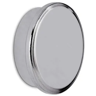 Maul Magnet silber, Metall Ø 3,0 x 0,9 cm, 1 St.
