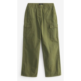 Next Cargohose Combat-Hose aus Baumwolle mit Taschen (1-tlg) grün 29
